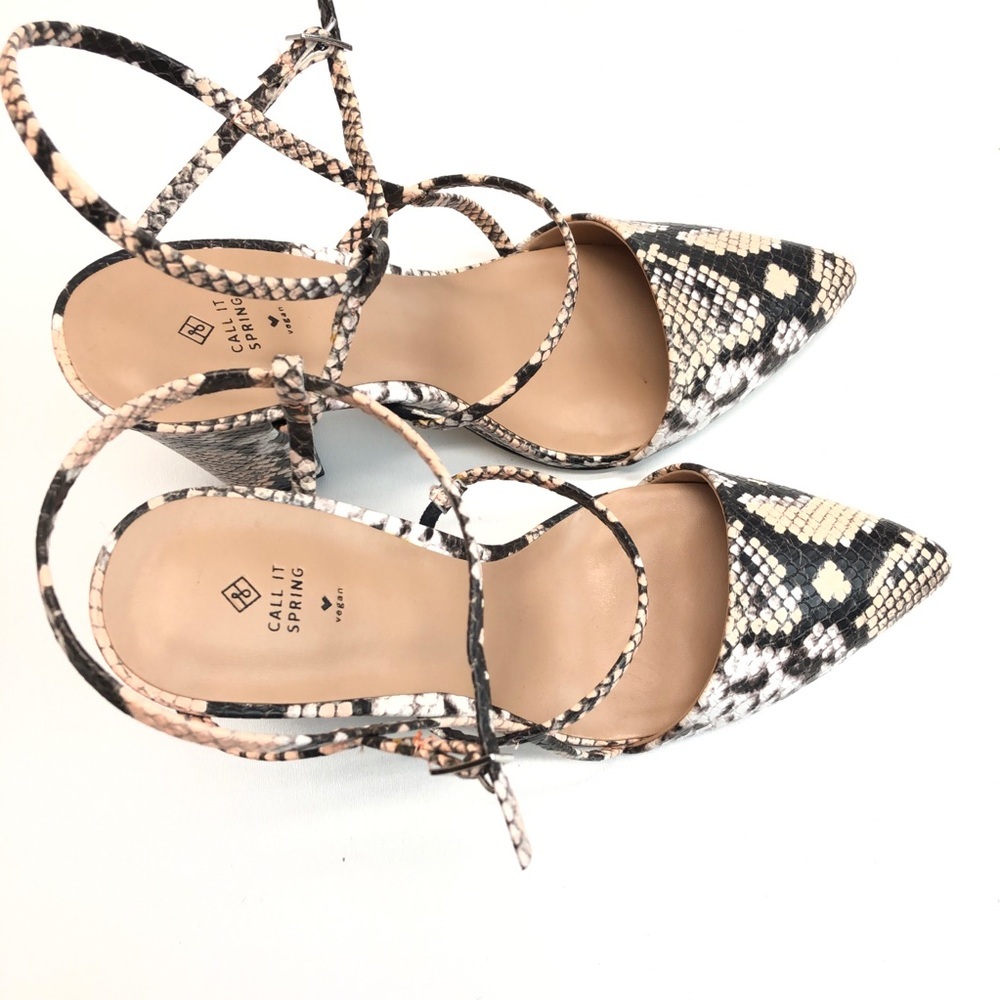 Call It Spring Snake Print sandals - Picture 4 of 7